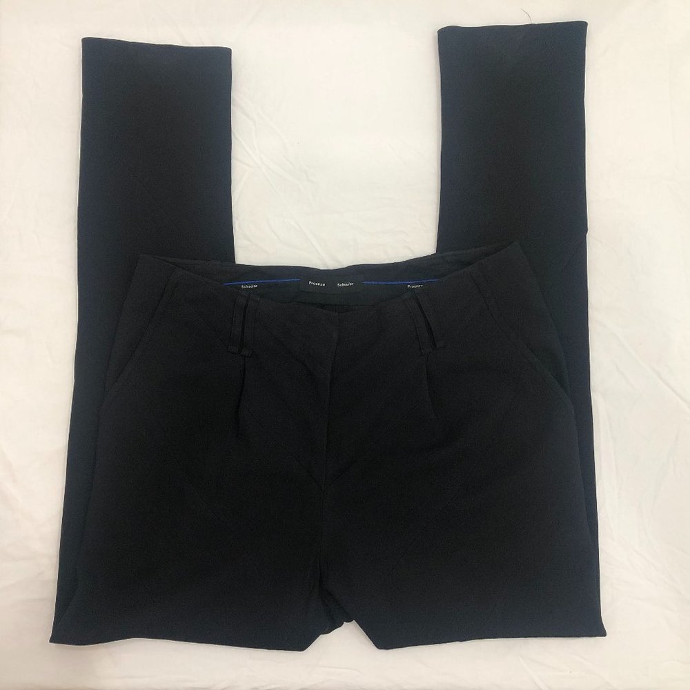 Proenza Schouler Relaxed Black Trousers Size 6